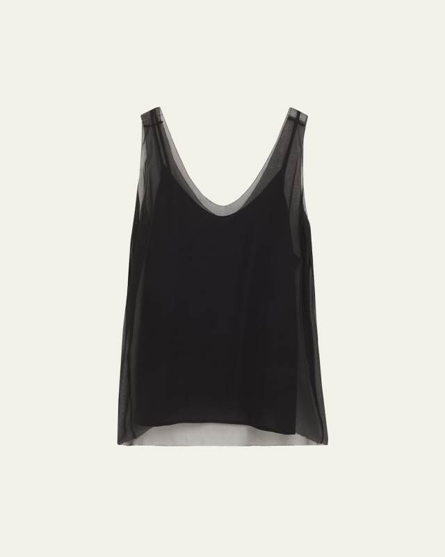 Chiffon Sleeveless Slip Top